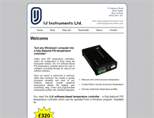 Tablet Screenshot of eyejayinstruments.com